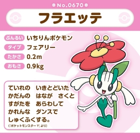 670 ぬいぐるみ Pokémon fit フラエッテ