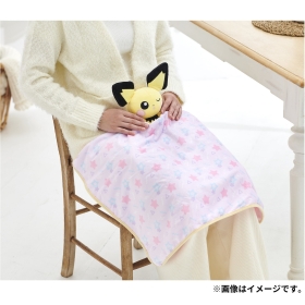 ミニブランケット抱きぬいぐるみ ピチュー Everyday Happiness