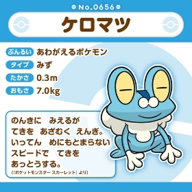 656 ぬいぐるみ Pokémon fit ケロマツ