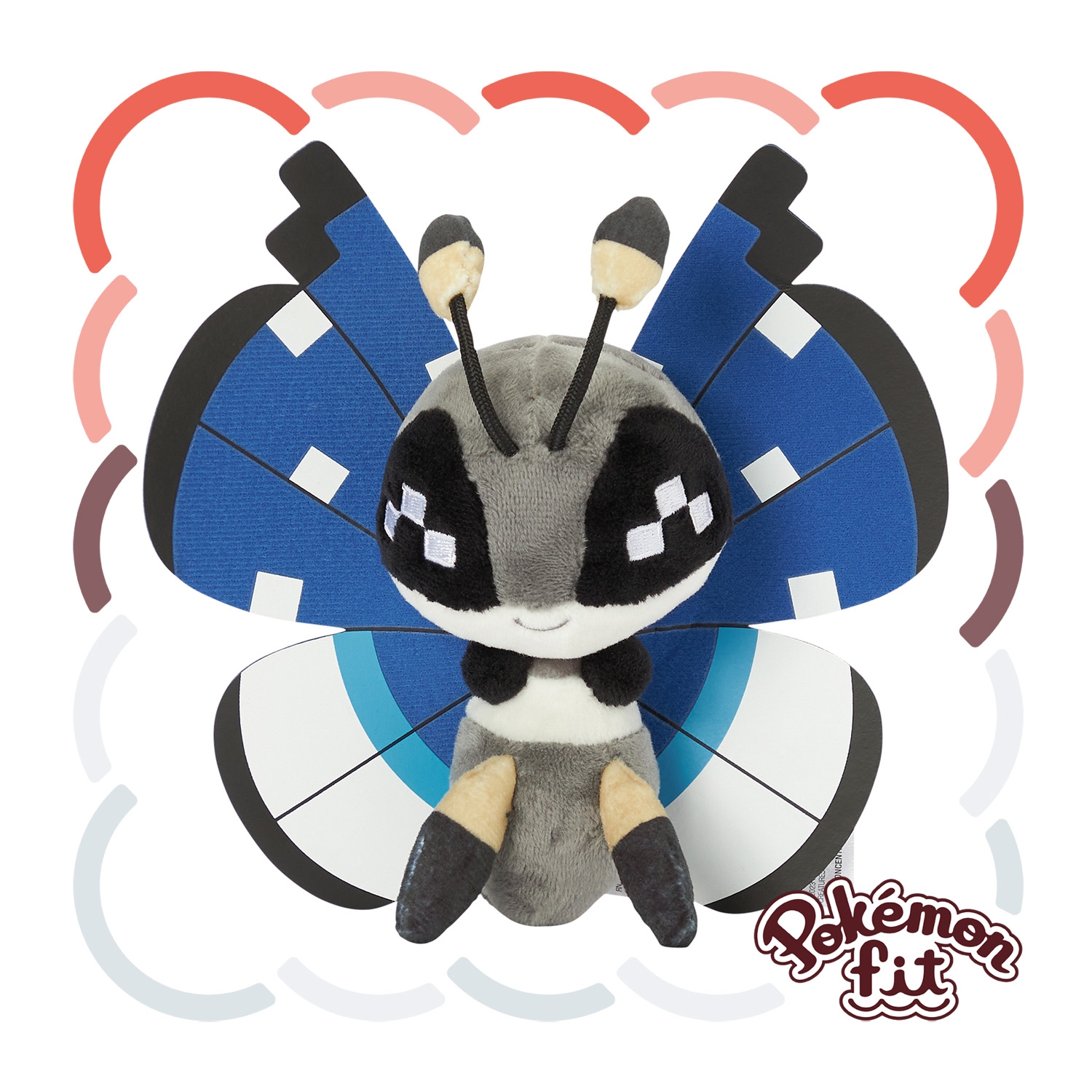 666 ぬいぐるみ Pokémon fit ビビヨン(ゆきぐにのもよう)