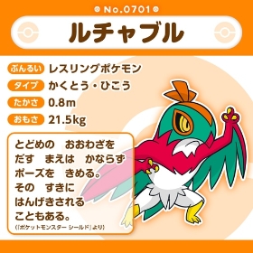 701 ぬいぐるみ Pokémon fit ルチャブル