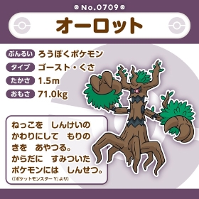 709 ぬいぐるみ Pokémon fit オーロット