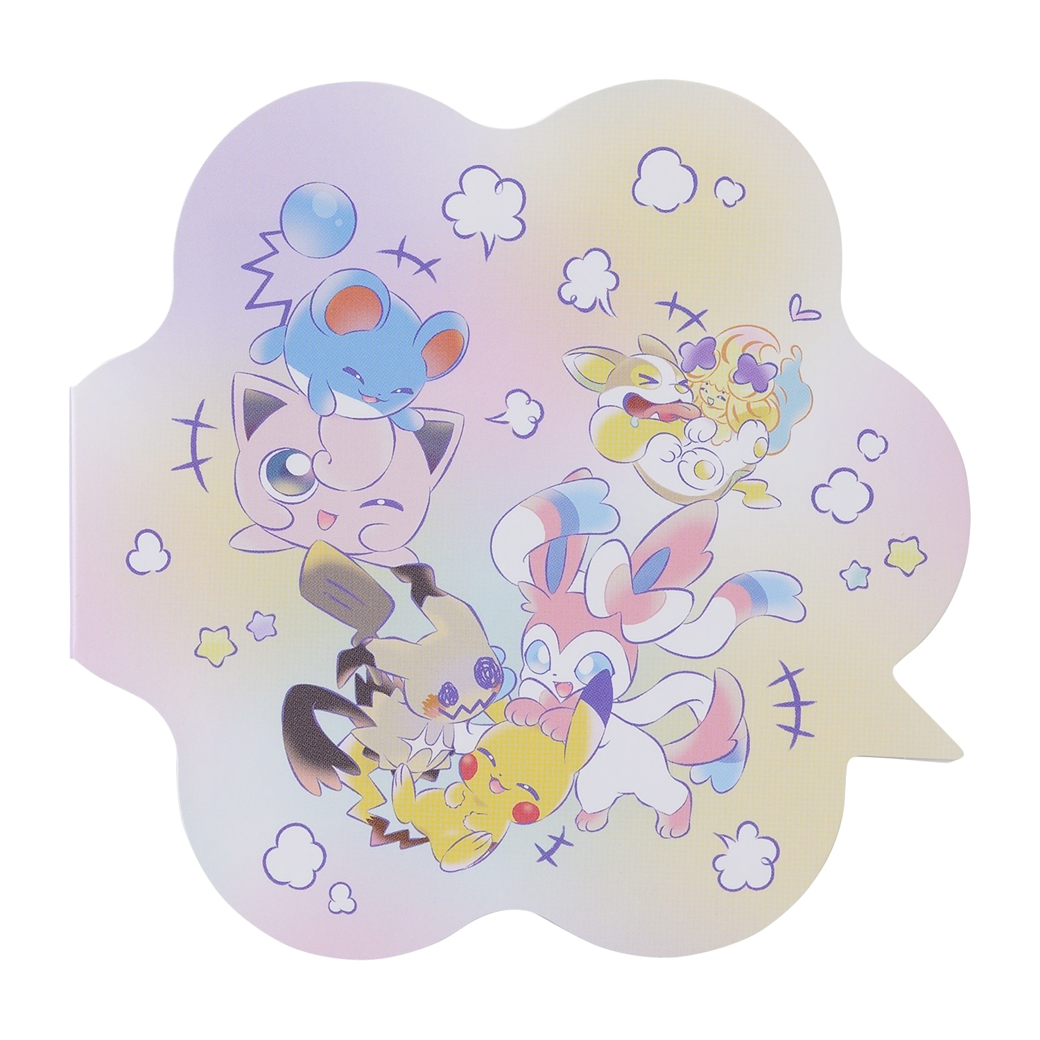 ダイカットメモ  Play Rough!