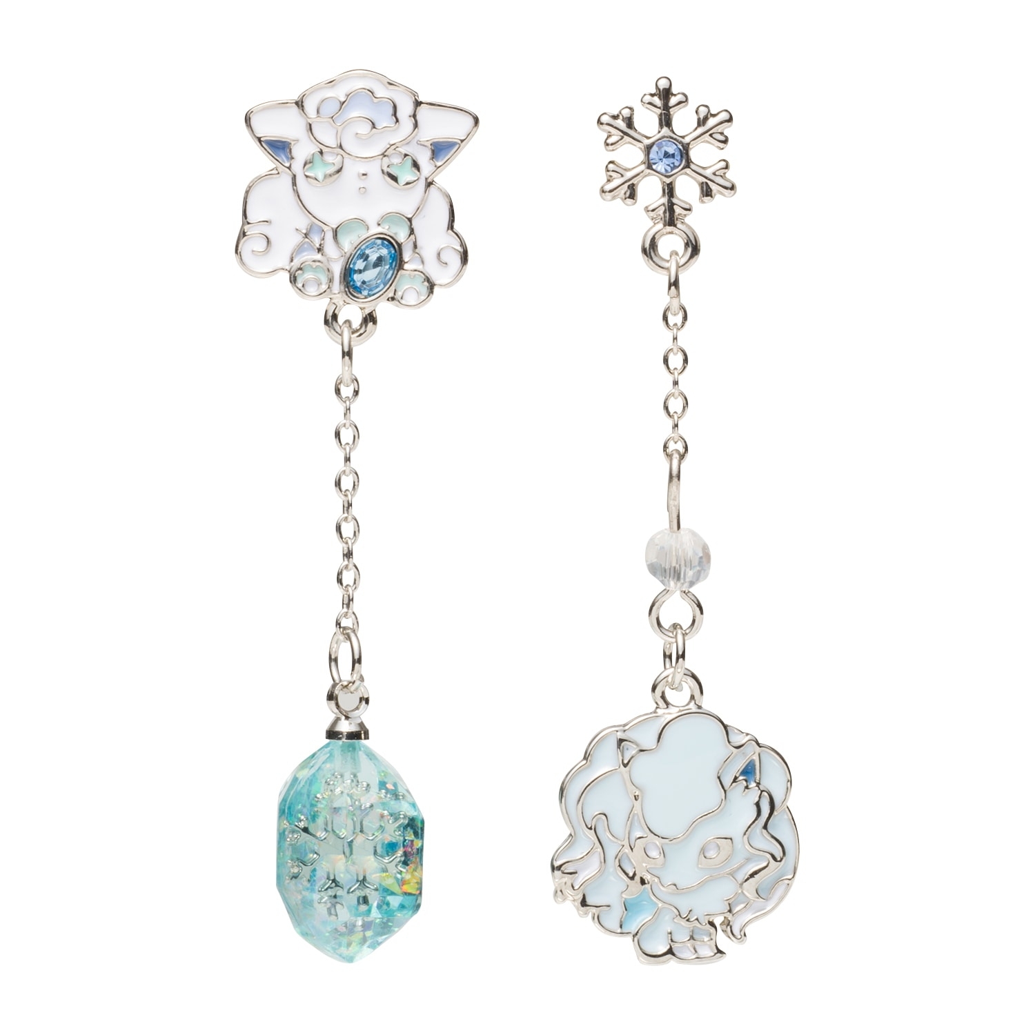 ピアス SHINKA NO ISHI アローラロコン＆こおりのいし→アローラキュウコン