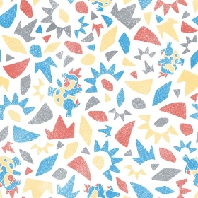 SARASA Pok&eacute;mon Shirts ポケモンのアリゲイツの柄