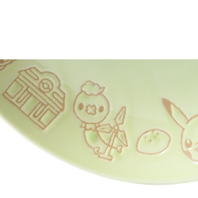 プレート たびのおもいで グリーン M