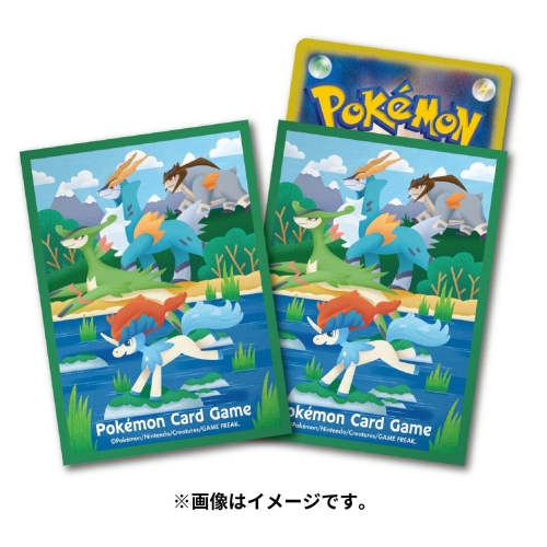 ポケモンカードゲーム デッキシールド ケルディオ |【公式 ポケモンカードゲーム デッキシールド ケルディオ |【公式
