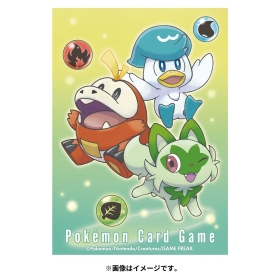 ポケモンカードゲーム デッキシールド ニャオハ&ホゲータ&クワッス