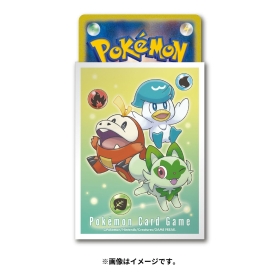 ポケモンカードゲーム デッキシールド ニャオハ&ホゲータ&クワッス