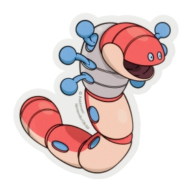 ポケモンステッカー ミミズズ