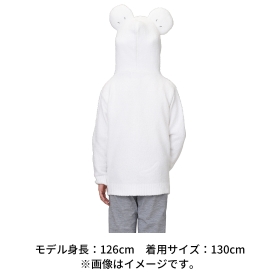 もこもこパーカー WAKKA de IKKA 130cm