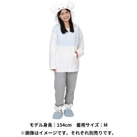 もこもこパーカー WAKKA de IKKA M