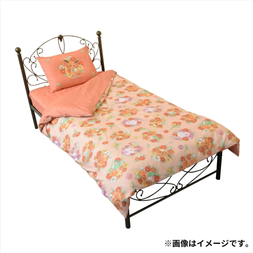 ベッドカバー3点セット Fleur de Coquelicot シングル