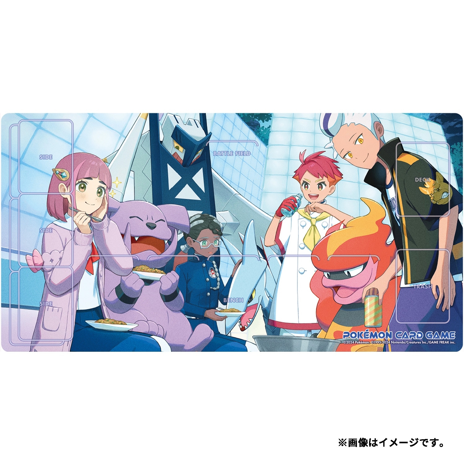 ポケモンカードゲーム ラバープレイマット POKÉMON TRAINERS