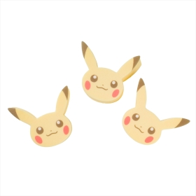ダイカットメイクアップスポンジ ピカチュウ
