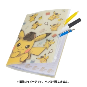 ポケットカバー付きノート 帰ってきた 名探偵ピカチュウ