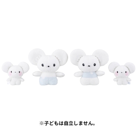 磁石でくっつくぬいぐるみセット WAKKA de IKKA イッカネズミ