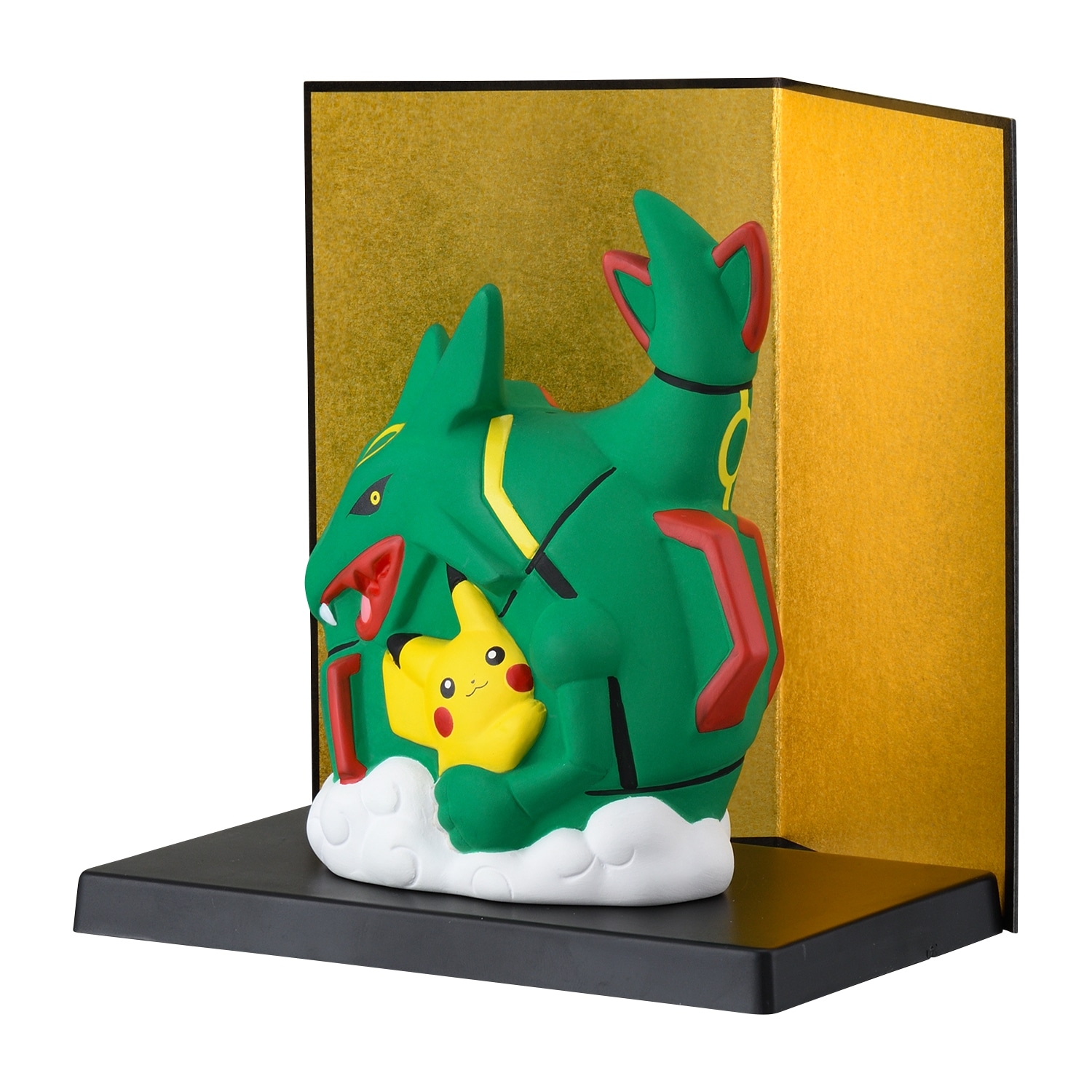 【お1人様1点限り】 陶飾り ピカチュウとレックウザ ｜【公式】ポケモンセンター 工芸品