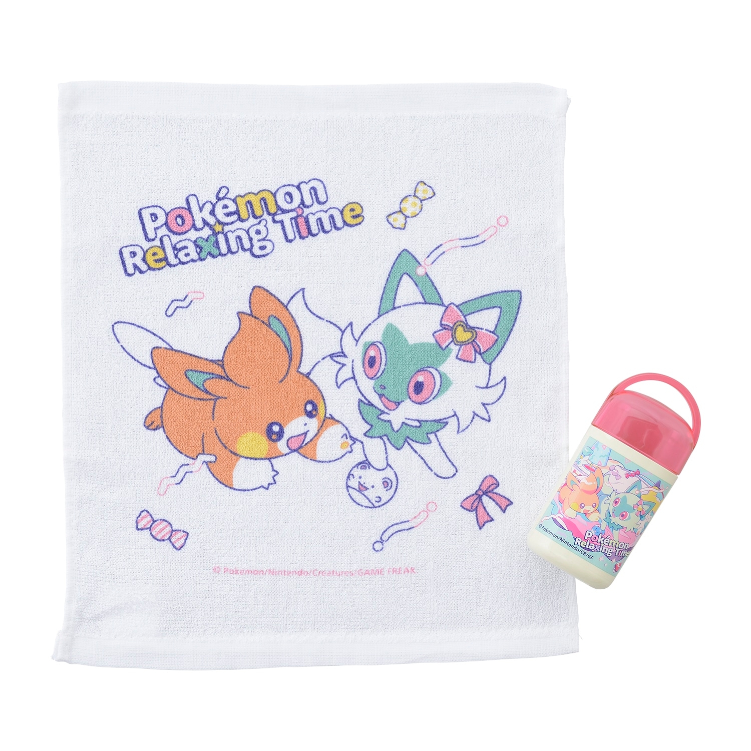 ケース付きおしぼり Pokémon Relaxing Time