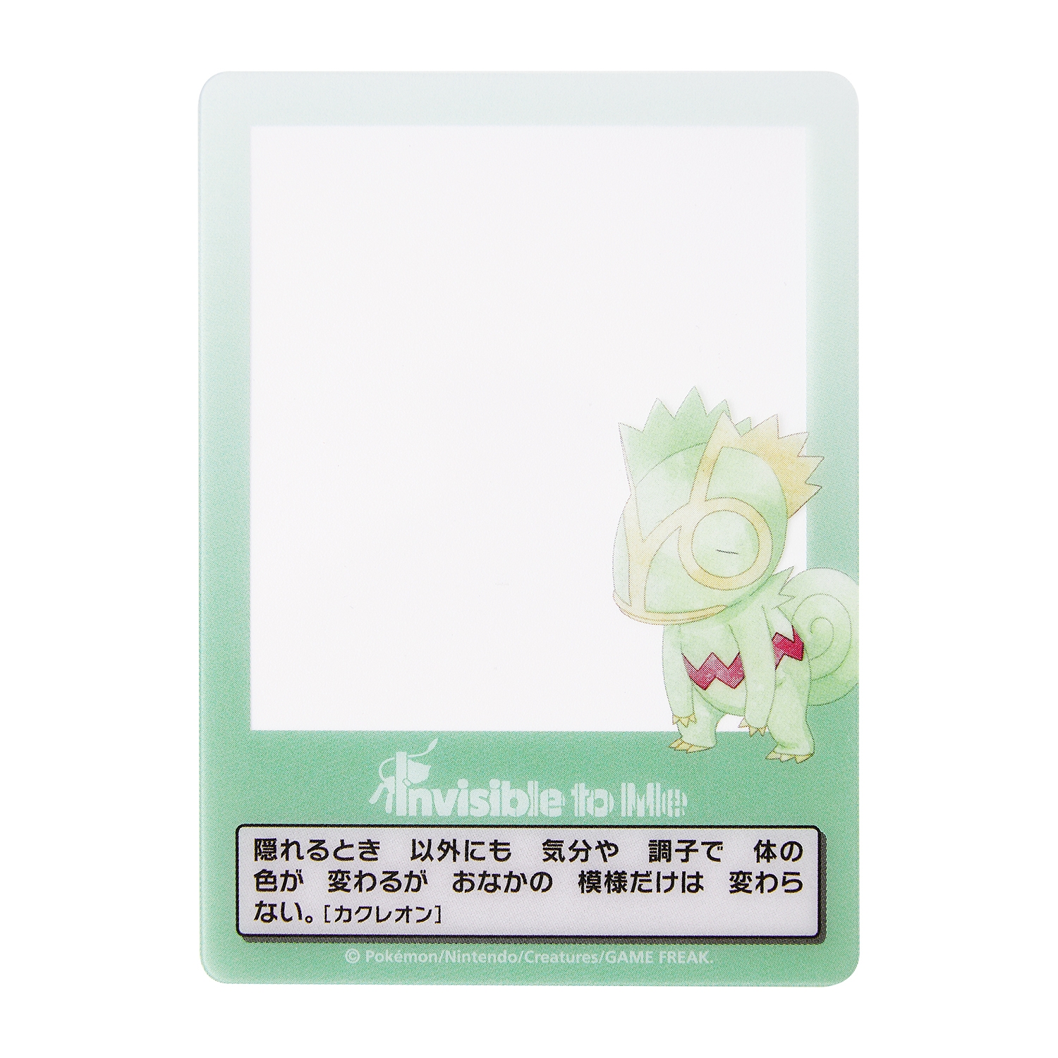 フォトカードセット Invisible to Me