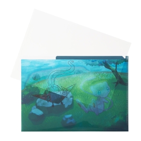 A4 2ポケットクリアファイル Invisible to Me ドラパルト