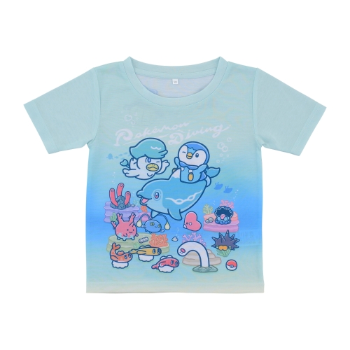 Tシャツ Pokémon Diving フレンズ KIDS 110/130