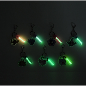 蓄光ラバーキーホルダー yonayonaGhost ゴース