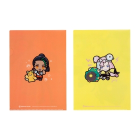 A4クリアファイル2枚セット POKÉMON TRAINERS ネモ&ナンジャモ