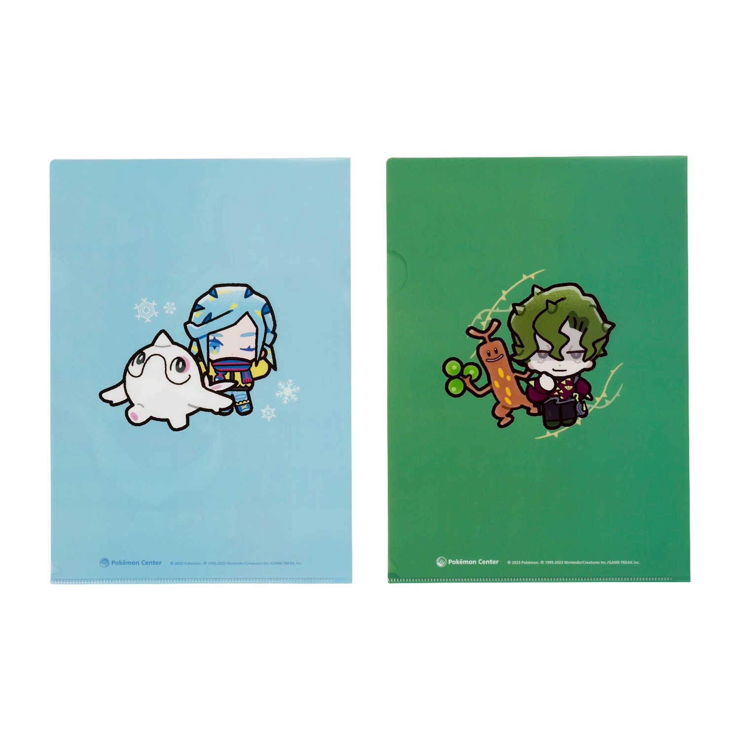 A4クリアファイル2枚セット POKÉMON TRAINERS グルーシャ＆コルサ