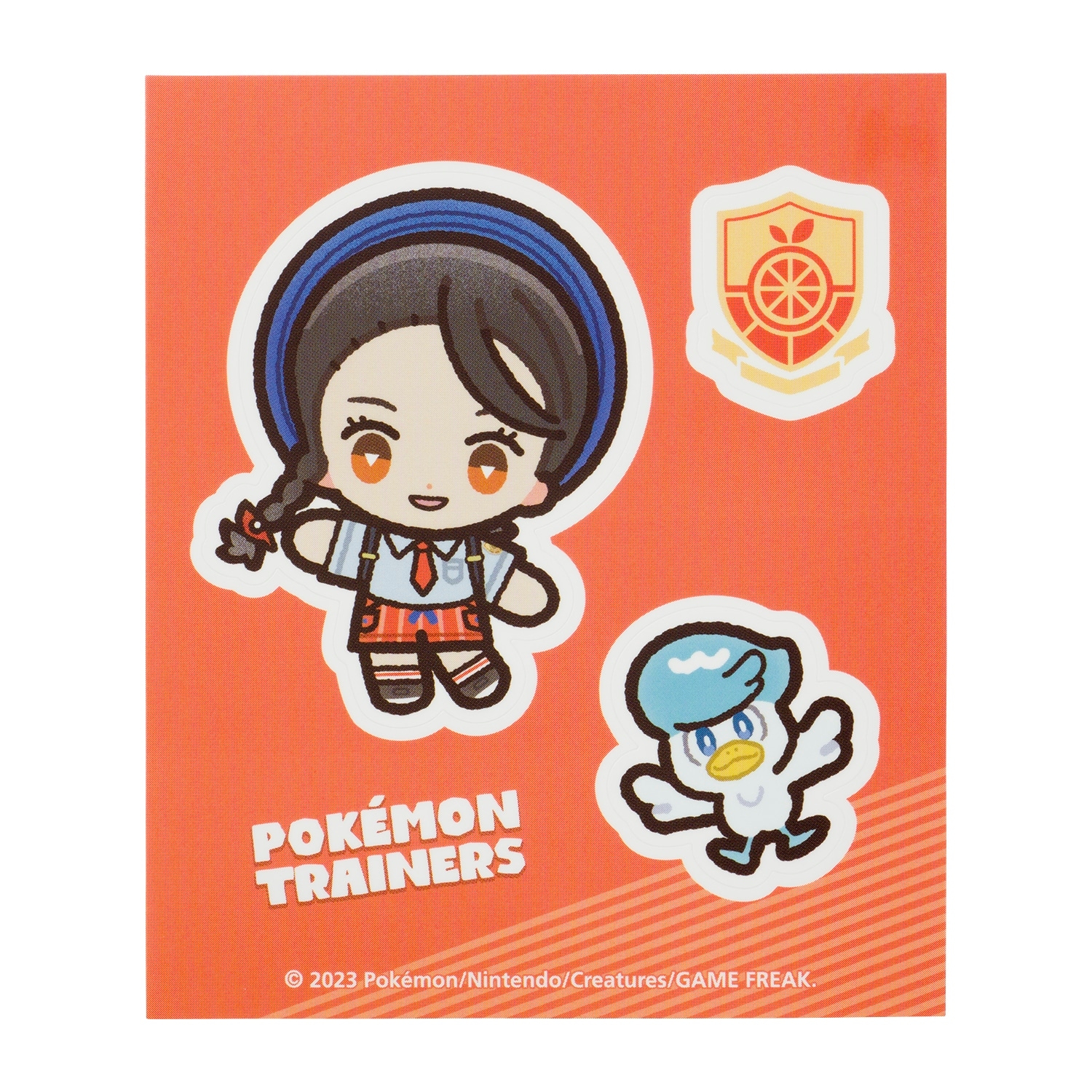 ステッカー POKÉMON TRAINERS アオイ＆クワッス
