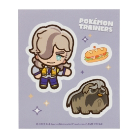 ステッカー POKÉMON TRAINERS ペパー&マフィティフ