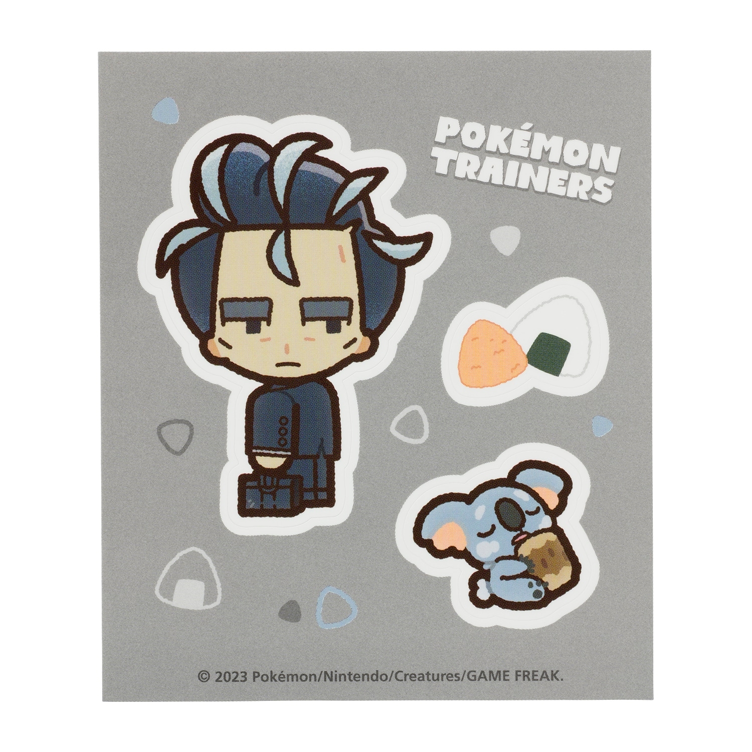 ステッカー POKÉMON TRAINERS アオキ＆ネッコアラ
