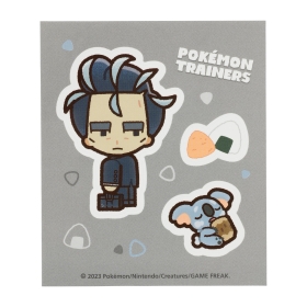 ステッカー POKÉMON TRAINERS アオキ&ネッコアラ
