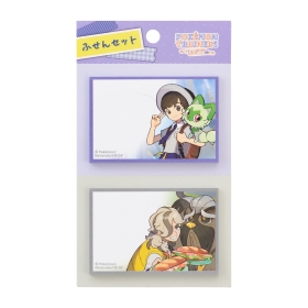 ふせんセット POKÉMON TRAINERS ハルト&ペパー
