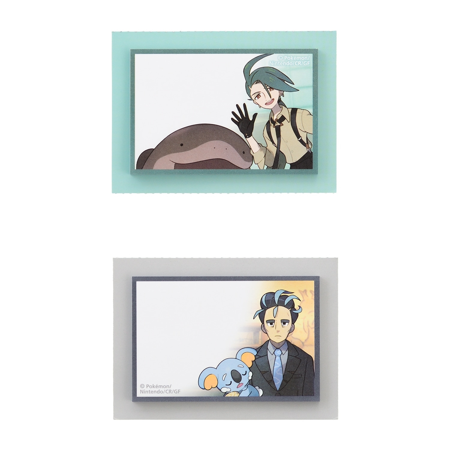 ふせんセット POKÉMON TRAINERS チリ＆アオキ