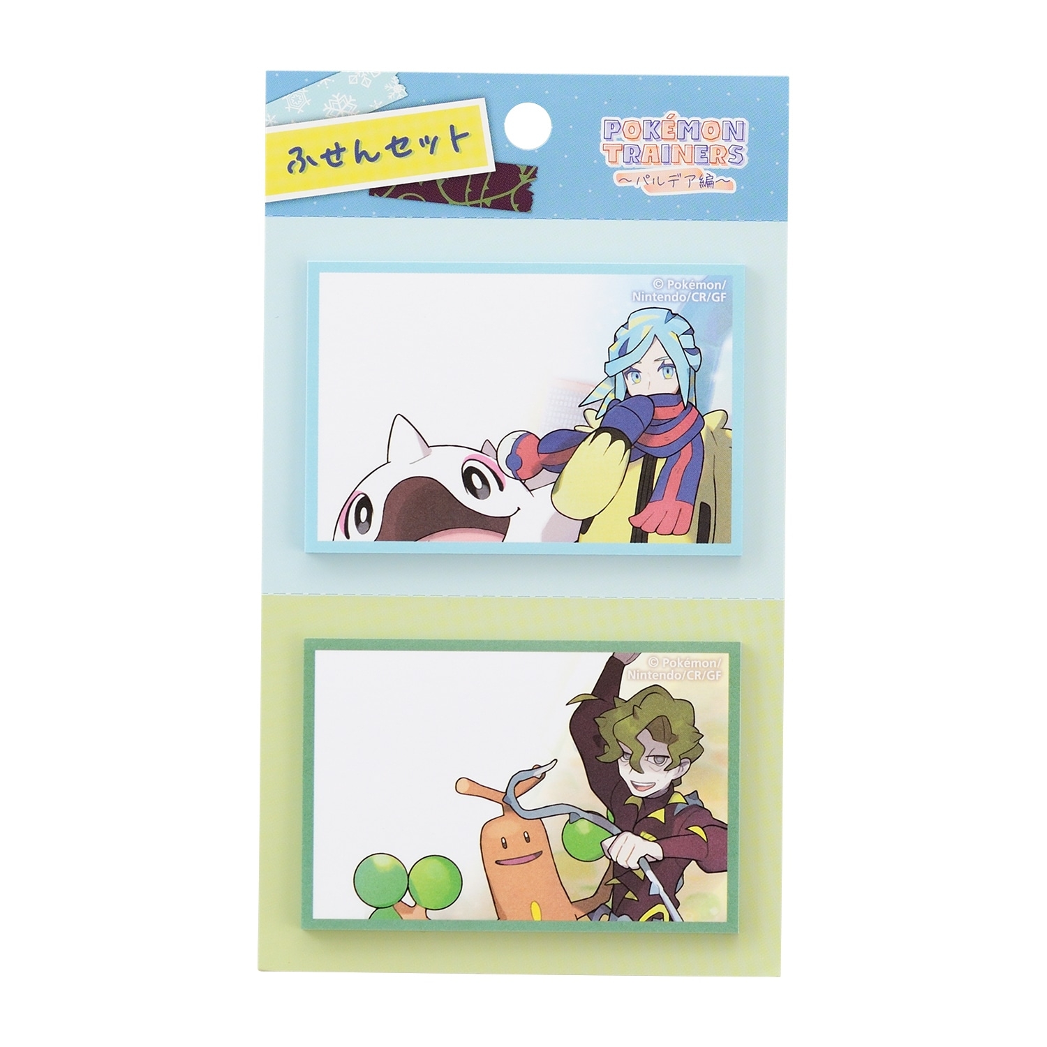 ふせんセット POKÉMON TRAINERS グルーシャ＆コルサ