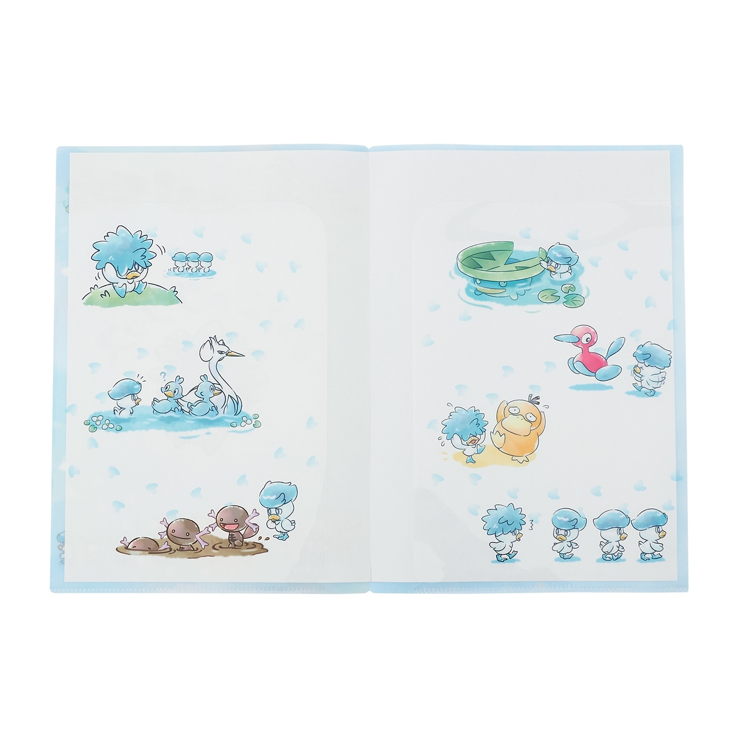 A4ダブルポケットクリアファイル まいごのクワッス
