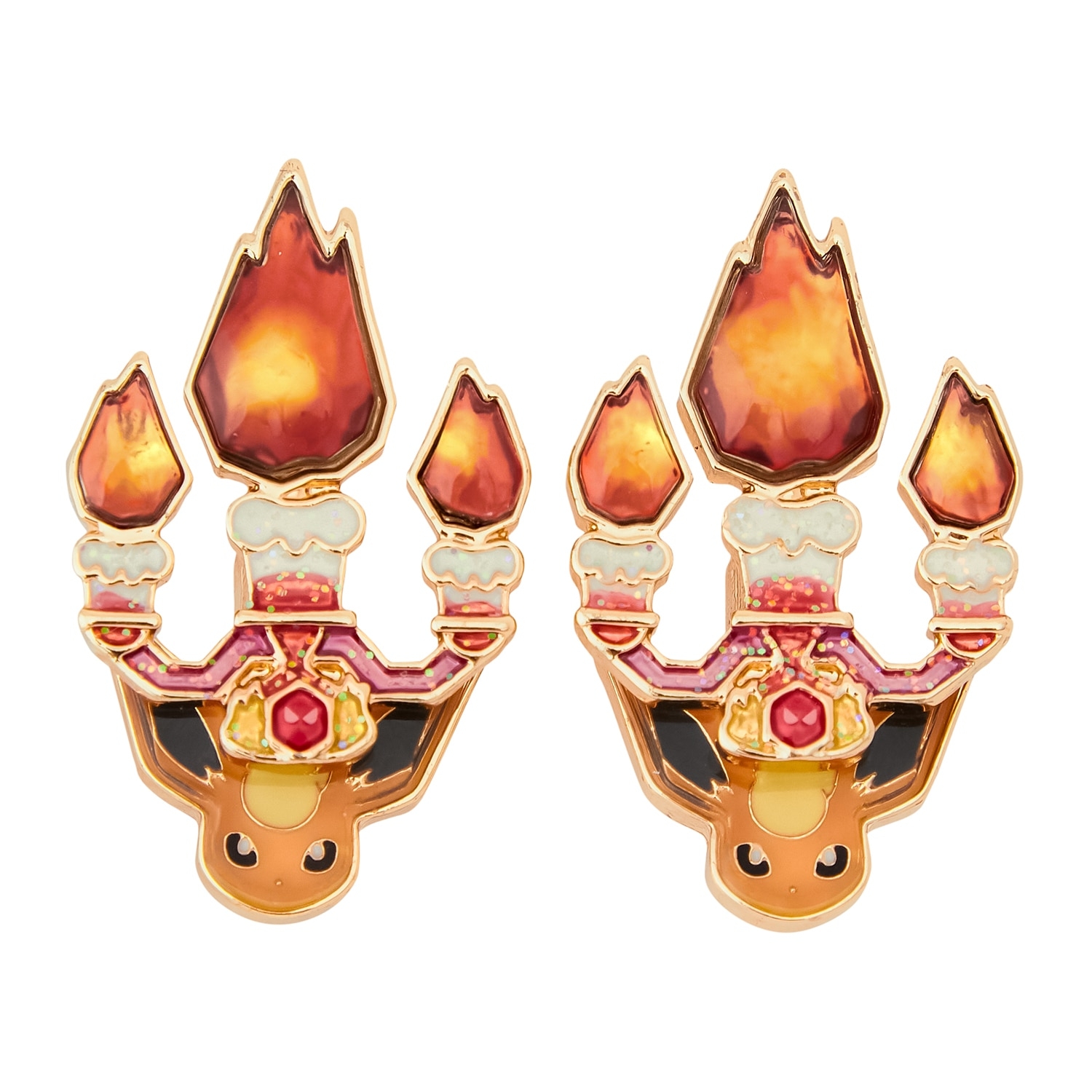 Pokémon accessory ピアス ほのおテラスタルブースター ｜【公式