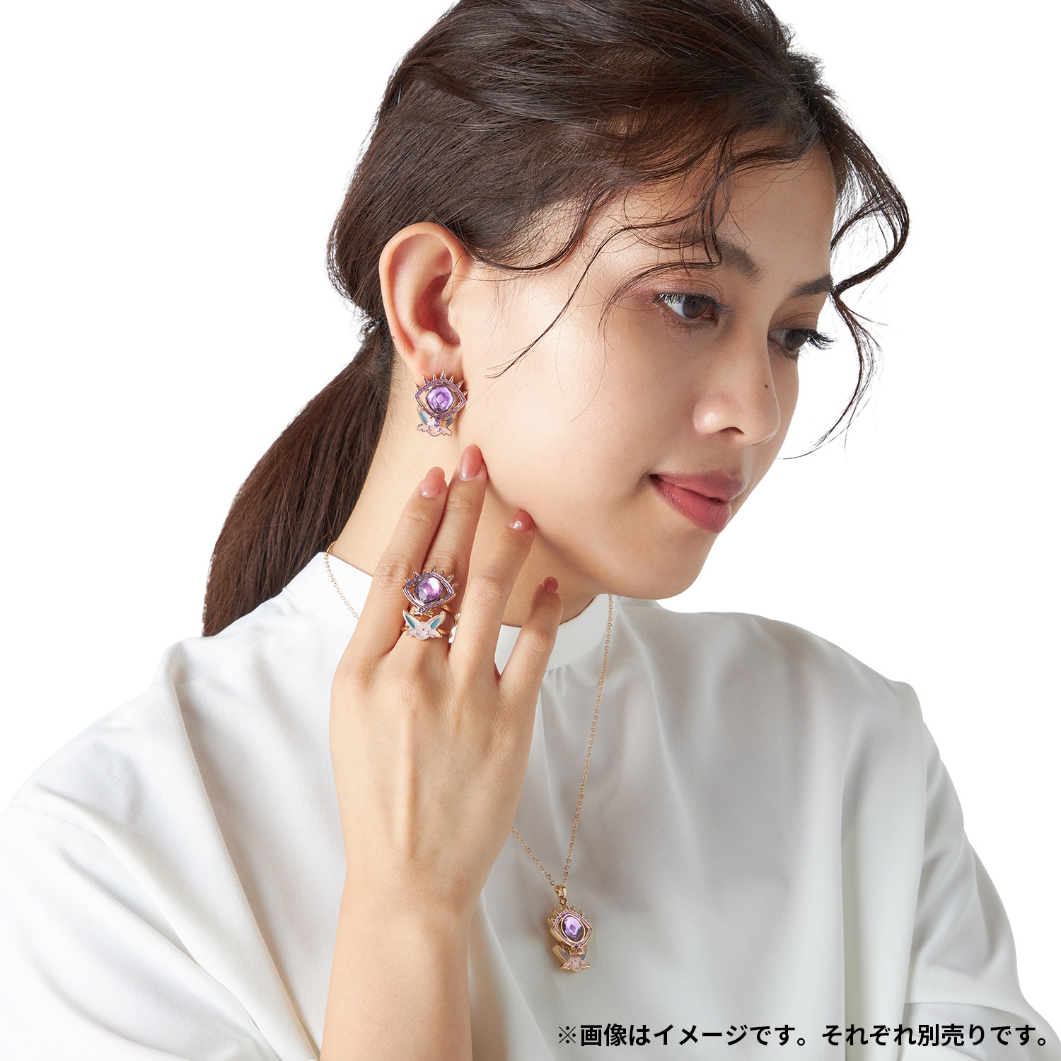 Pokémon accessory ピアス エスパーテラスタルエーフィ