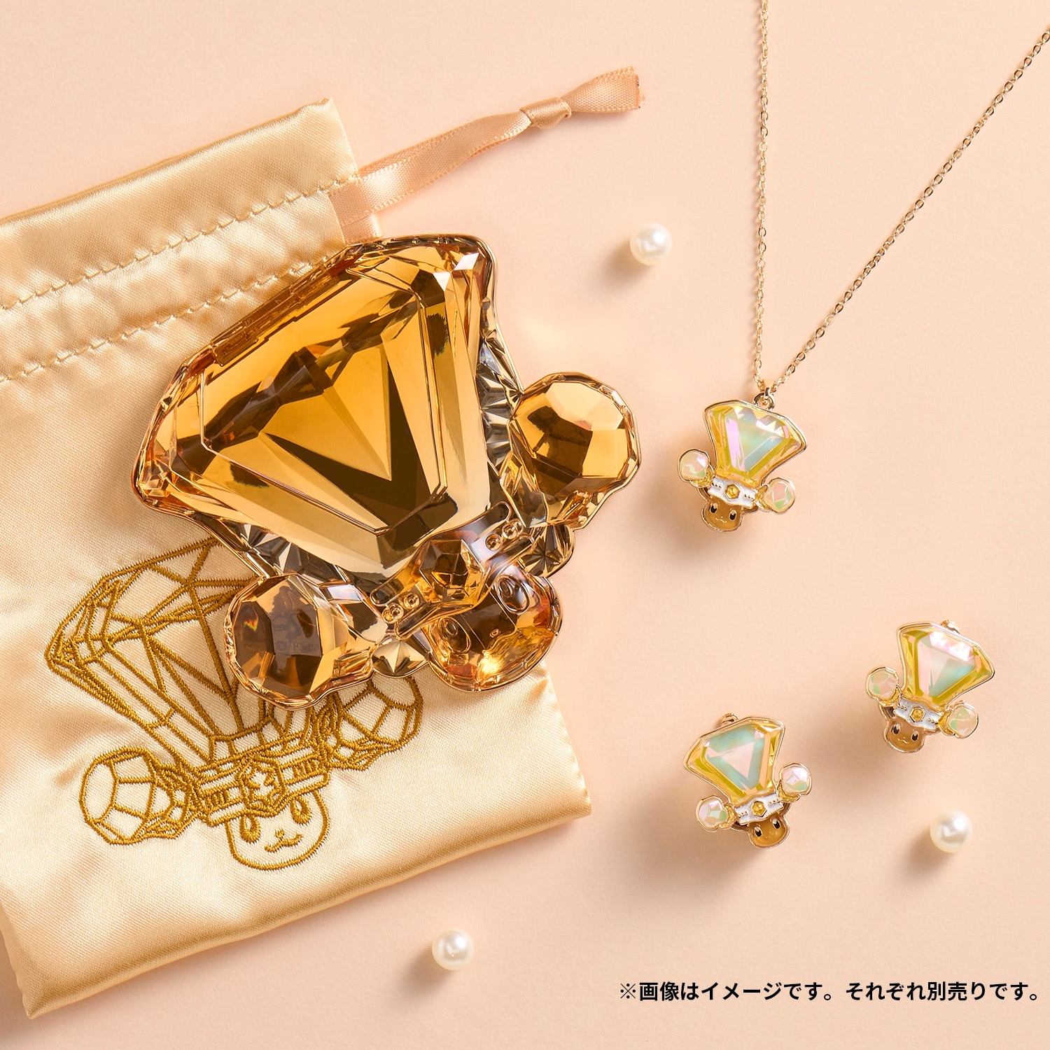 Pokémon accessory イヤリング ノーマルテラスタルイーブイ
