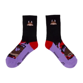 【選べる】ミドルソックス モウドクキケン ドオー (23-25cm)/ (25-27cm)