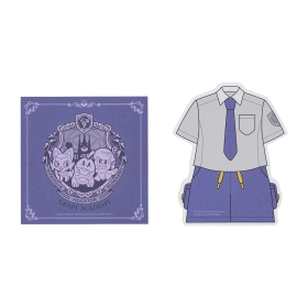 ダイカットメモ帳2個セット オレンジアカデミー&グレープアカデミー