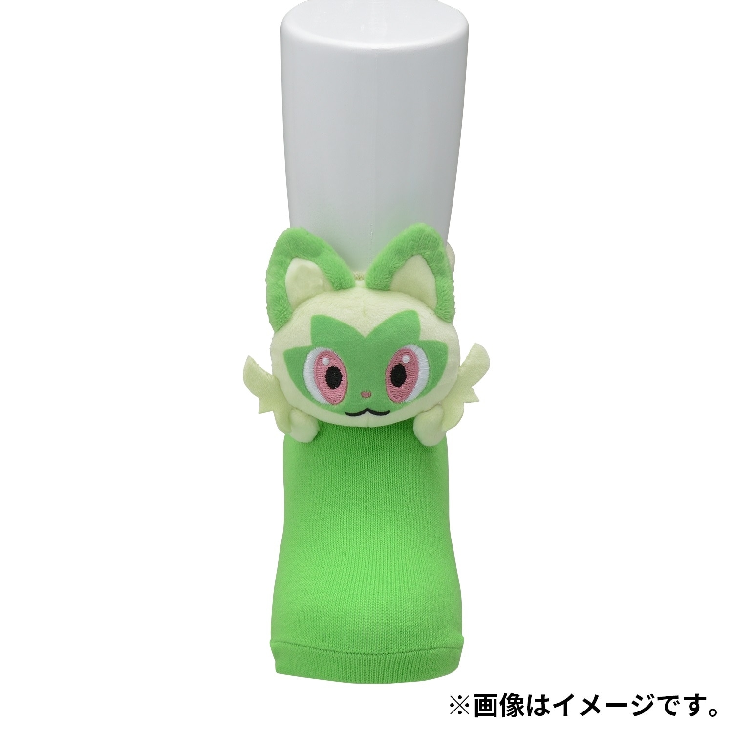 ポケモンセンター マスコット付きミドルソックス ポケモン 靴下 ぬいぐるみ 毎日履きたくなる！ マスコットの存在感が目を引く、マスコット