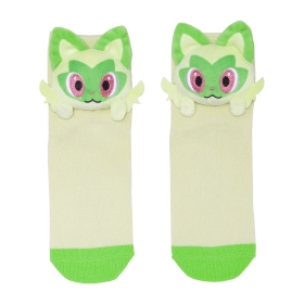 マスコット付きミドルソックス ニャオハ (23-25cm)