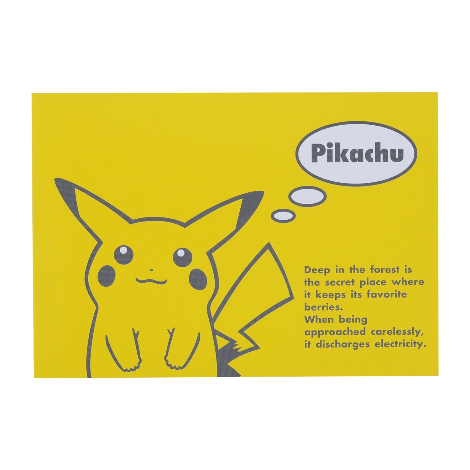 B6ヨコノート POKÉMON CENTER25thピカチュウ ｜【公式】ポケモン