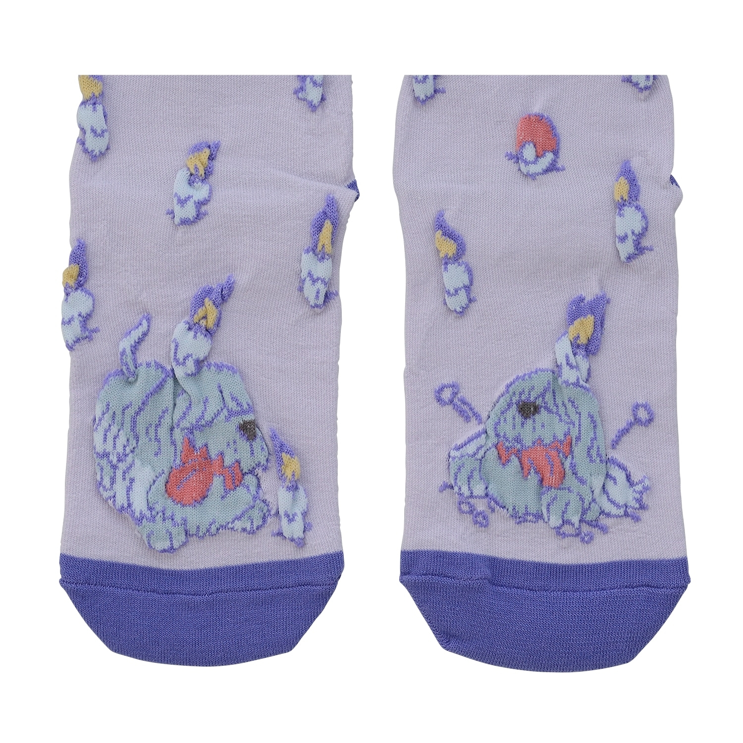 【選べる】ミドルソックス yonayonaGhost ボチ (23-25cm)