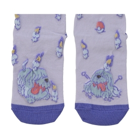 【選べる】ミドルソックス yonayonaGhost ボチ (23-25cm)