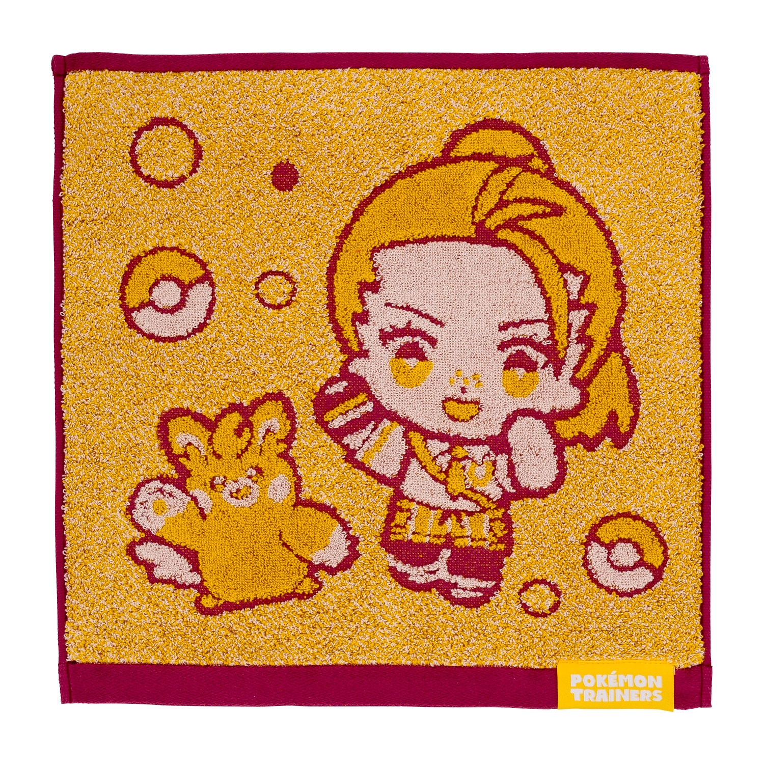 ゲストタオル POKÉMON TRAINERS ネモ＆パモット