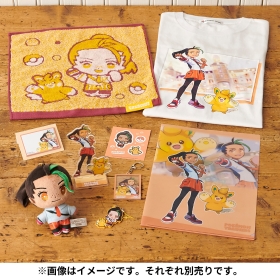 ゲストタオル POKÉMON TRAINERS ネモ&パモット