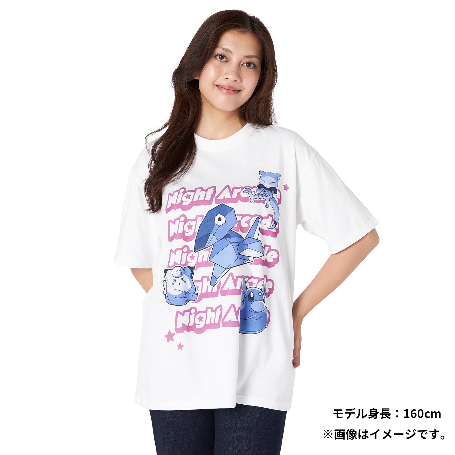 Tシャツ Night Arcade ホワイト Free